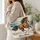 Galloping Patchwork Horse for Mountain Birthday Celebrations and Equestrian Women Quilted Tote Bag - 3