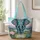 Mandala Elephant and Lotus Blooms for Nature-Loving Women and Relaxed Everyday Outings Quilted Tote Bag - 1