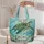 Sea Turtle Ocean Scene for Summer Beach Days and Coastal Nature Lovers and Sea Life Fans Quilted Tote Bag - 5