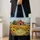 Sunflower Poppy Barn Meadow for Countryside Days and Garden Lovers Seeking Rustic Charm Quilted Tote Bag - 4