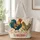 Colorful Rooster and Hen Folk Art for Farmhouse Summer Gifts for Nature Lovers Women Quilted Tote Bag - 1