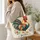 Colorful Rooster With Heart Sunglasses for Summer Travel and Birthday Gifts for Her Quilted Tote Bag - 3