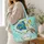 Tropical Reef Fish and Sea Turtle for Coastal Beach Days and Ocean Lover Gifts for Her Quilted Tote Bag - 3