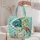 Tropical Reef Fish and Sea Turtle for Coastal Beach Days and Ocean Lover Gifts for Her Quilted Tote Bag - 5