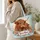 Highland Cow and Calf Wildflower Meadow for Anniversary Gifts for Animal Lovers Quilted Tote Bag - 3