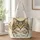 Vibrant Ornate Cat Face Gift Idea For Cat Lovers And Artistic Everyday Style Quilted Tote Bag - 1