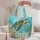 Sea Turtle Coral Reef Scene for Summer Beach Days and Coastal Gifts for Ocean Lovers Quilted Tote Bag - 5