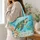 Sea Turtle Coral Reef Scene for Summer Beach Days and Coastal Gifts for Ocean Lovers Quilted Tote Bag - 3