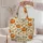 Pumpkin and Wildflower Autumn Harvest for Thanksgiving Gifts and Fall-Loving Women Quilted Tote Bag - 5