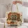 Autumn Library Books and Pumpkin for Cozy Fall Reading, Thanksgiving Teacher Gift for Her Quilted Tote Bag - 5