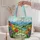 Wildflower Mountain Valley Scenery for Nature Lovers, Birthday and Travel Gifts Quilted Tote Bag - 5
