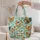 Vintage Patchwork Chickens for Farmhouse Market Days and Country Gifts for Her Quilted Tote Bag - 5