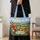 Sunlit Wildflower Meadow with Poppies for Birthday Gifting and Botanical Lovers Quilted Tote Bag - 4