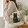 Vintage Black Cat and Wildflowers for Garden Lovers, Cat Moms and Nature Lover Gifts Quilted Tote Bag - 3