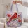 Red Cardinal with Wildflowers for Nature Lovers, Birdwatchers and Gifts for Her Quilted Tote Bag - 5