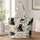 Black Cats Among Colorful Garden Flowers for Whimsical Everyday Style for Cat Lovers Quilted Tote Bag - 1