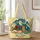 Teal Dragon Reading Beside Storybooks for Cozy Reading Days and Fantasy Lover Gifts Quilted Tote Bag - 1