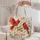 Red Cardinal Pair with Berry Branches for Nature Lovers and Garden Gift Giving Year-Round Quilted Tote Bag - 5