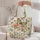 Pastel Butterfly and Wildflower Garden for Spring Birthday Gifts for Nature Loving Moms Quilted Tote Bag - 5