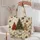 Christmas Trees and Ornaments for Cozy Holiday Gatherings and Seasonal Gifting Quilted Tote Bag - 5