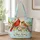 Colorful Cardinal Pair Among Spring Blossoms for Garden Lovers and Nature Enthusiasts Quilted Tote Bag - 1