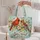 Colorful Cardinal Pair Among Spring Blossoms for Garden Lovers and Nature Enthusiasts Quilted Tote Bag - 5