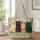 Four Colorful Cats With Garden Blooms for Cat Lovers and Cozy Everyday Style Quilted Tote Bag - 1