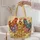 Colorful Folk Art Chickens for Farmhouse Market Days and Cheerful Hen Lover Gifts Quilted Tote Bag - 5