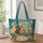 Colorful Patchwork Ducks For Whimsical Everyday Outings And Duck Lovers Quilted Tote Bag - 1