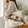 Patriotic Wildflowers And Stars For Independence Day Celebrations For Women Quilted Tote Bag - 3