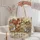 Rustic Farm Animal Wildflower Scene for Garden Visits and Country Living Gifts for Her Quilted Tote Bag - 5