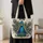 Radiant Peacock Feathers for Garden Parties and Summer Celebrations, Nature Lovers Quilted Tote Bag - 4