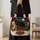 Black Cat by Moonlit Window for Cozy Book Lovers and Cat Moms, Autumn Evening Gift Quilted Tote Bag - 4