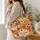 Autumn Pumpkin Patchwork for Thanksgiving Gatherings and Cozy Fall Days for Women Quilted Tote Bag - 3