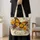 Monarch Butterfly and Wildflowers for Nature Lovers, Garden Walks and Summer Gifts Quilted Tote Bag - 4
