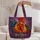 Colorful Rooster Farmhouse Gift for Chicken Lovers and Country Living Enthusiasts Quilted Tote Bag - 5