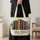Vintage Book Spines and Wildflowers for Cozy Reading Days and Library Lovers Gift Quilted Tote Bag - 4