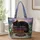 Black Cat Curled On Vintage Books For Witchy Cottagecore Readers And Book Lovers Quilted Tote Bag - 1