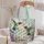 Iridescent Hummingbirds and Violet Blooms for Nature Lovers and Garden Days Quilted Tote Bag - 5