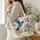 Hummingbird Among Wildflowers for Spring Garden Lovers and Nature-Inspired Gifting Quilted Tote Bag - 3