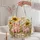 Playful Piglets Among Sunflowers and Wildflowers for Summer Outings, Garden Lovers Quilted Tote Bag - 5