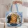 Whimsical Five Cat Galaxy Scene for Cat Lovers and Everyday Cozy Adventures Gift Quilted Tote Bag - 5