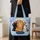 Whimsical Five Cat Galaxy Scene for Cat Lovers and Everyday Cozy Adventures Gift Quilted Tote Bag - 4