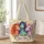 Colorful Trio of Cartoon Horses for Equestrian Lovers and Horse-Themed Gifts Quilted Tote Bag - 1