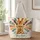 Colorful Giraffe Portrait for Safari Adventures and Nature-Loving Gift Giving Quilted Tote Bag - 1