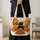 Pumpkin Trick Or Treat Cats And Dogs For Halloween Pet Lovers Quilted Tote Bag - 4