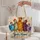 Whimsical Colorful Chickens for Farmhouse Style and Cheerful Everyday Outings and Gifts Quilted Tote Bag - 5