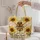Sunflower And Honeybee Garden Gift For Nature Lovers, Birthdays And Everyday Outings Quilted Tote Bag - 5