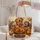 Thanksgiving Cats, Dogs & Roast Turkey Autumn Feast for Pet Lovers and Animal Families Quilted Tote Bag - 5