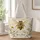 Golden Bee and Daisy Garden for Springtime Outings and Nature-Loving Gifts for Gardeners Quilted Tote Bag - 1